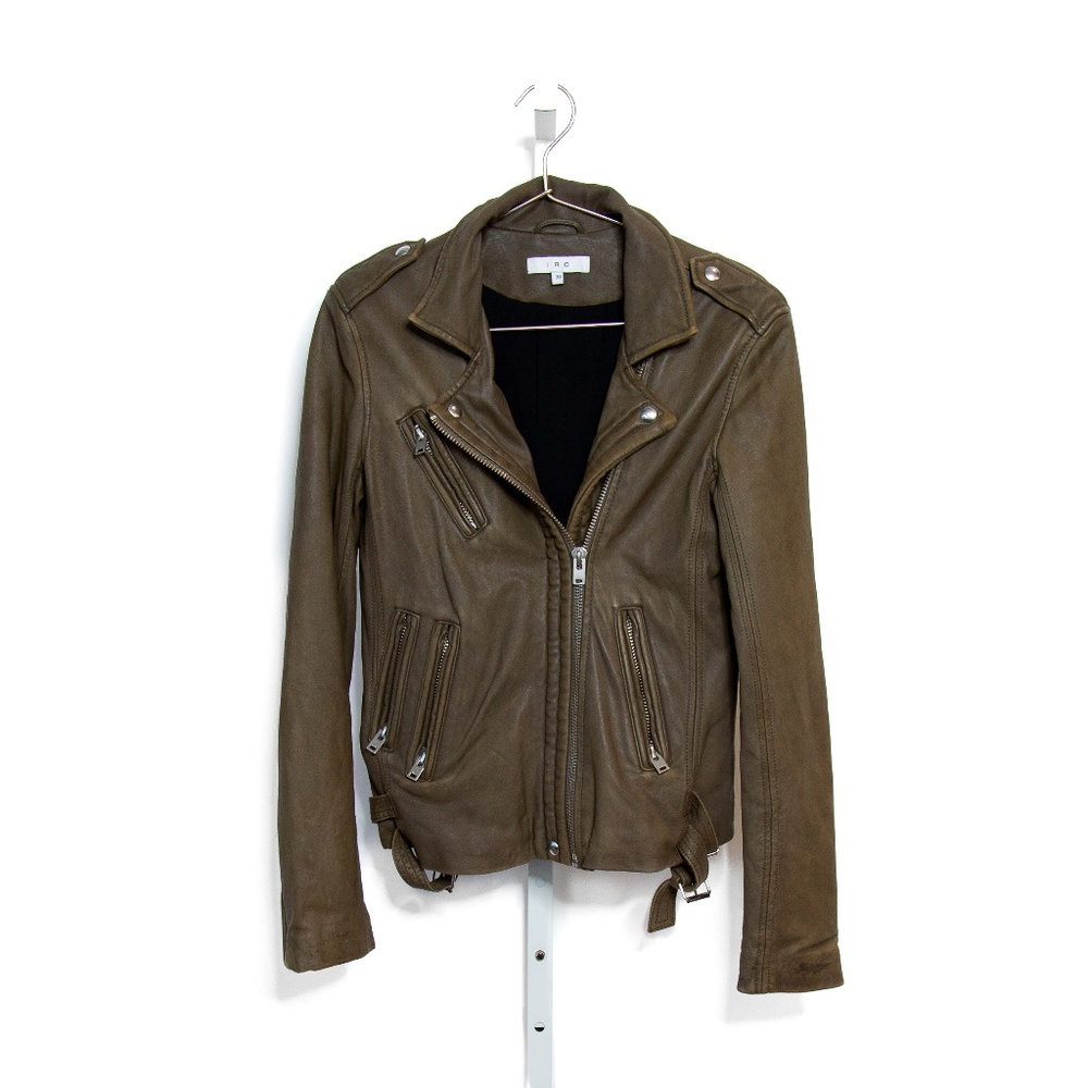 Iro Han Leather Moto Jacket